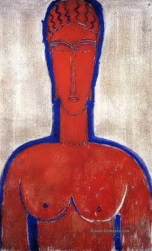 groß red buste Leopold II 1913 Amedeo Modigliani Ölgemälde